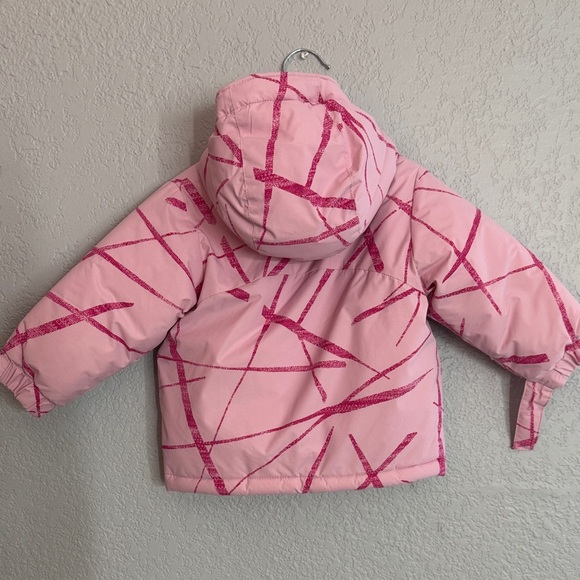 Columbia Kids Pink Patterned Puffer Jacket - Picture 7 of 13